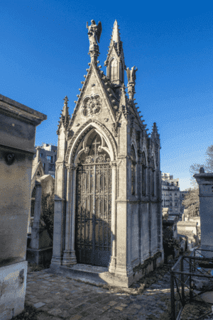 Caveau en forme de chapelle