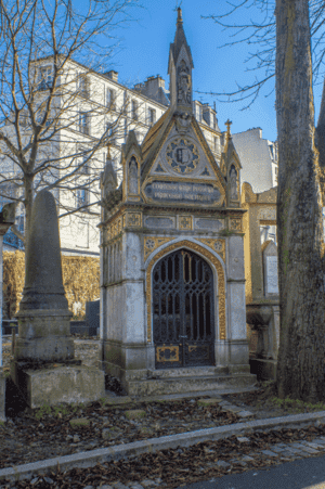 Caveau en forme de chapelle